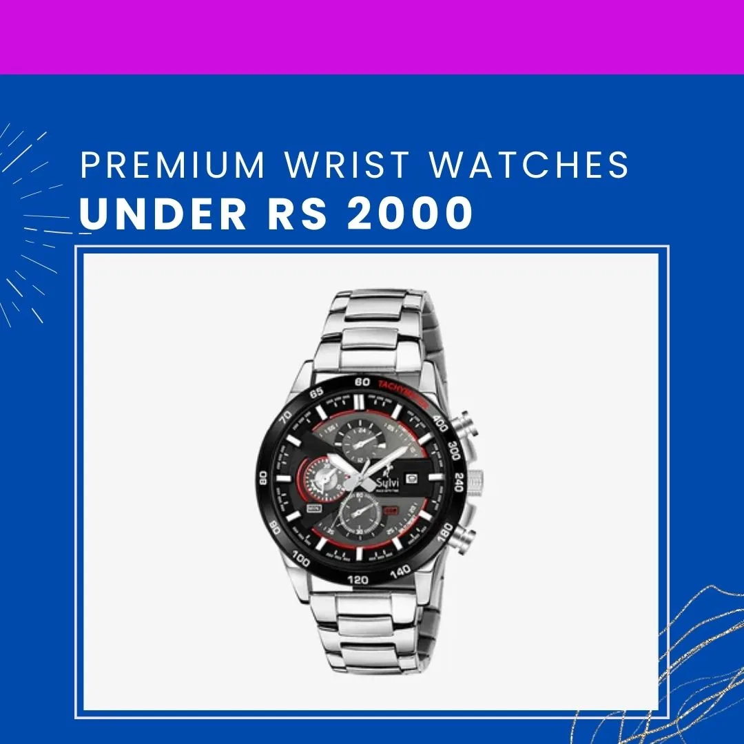 Premium Wrist Watches Under Rs 2000